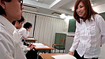 童貞学級 5人の女教師が未経験ペニスに一から十まで手ほどきしてくれる サンプル画像4