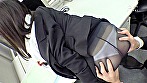 ダメダメ、イクイク！先輩ごめんなさい！！ ドジっ娘新人OLのビンカン黒パンスト尻。 生田みく サンプル画像11