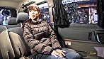 超童顔のメチャカワ妻蘭さんの車内クソエロフェラ