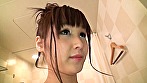 超童顔のメチャカワ妻蘭さんの変態ランジェリーで大量潮吹き