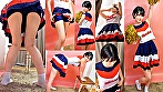 素人パンチラ in 自宅で個人撮影会 vol.022 チアリーダー☆ショートカット天使の現役モデルあいちゃん サンプル画像3