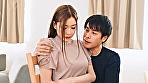 【配信限定 百合花＆みゆ編】夫婦交換スワッピング 寝室に消えていく妻と同僚･･･数分後、妻の喘ぎ声が ～一線を超えてしまった夫婦たち～ - Image 8
