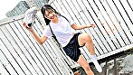 シーン5：びしょ濡れになって春を楽しめ！突然のゲリラ豪雨で濡れ透けたカラダに勃起した期