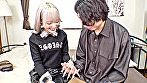シーン2：欲求不満なギャル若妻がSNSで知り合った奥手男子を手めにする。 藍瀬ミナ