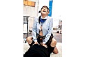 ひよこ、マジックミラー号初乗車！女子校生のスリムな桃尻に顔面す～っぽり！生まれて初めての顔面（圧迫）騎乗体験で恥じらい美少女が大大大失禁イキ！ 画像4