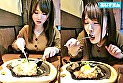 ハンバーグ300グラムぺろり平らげるお肉大好き女子 100cmHカップ＆ヒップ110cmわがままボディ肉食系むっちむちOL りなさん28歳