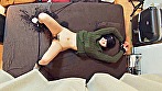 とめどない潮吹き！拘束具と目隠しで乱れる若ママ 画像16