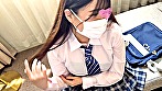 【個人撮影】巨乳の制服女子とP活_パイパンのぽちゃマンに連続中出し 画像1