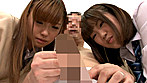 街で見つけた素人の女の子にフル勃起チ〇ポをセンズリしているのをグダグダと見せ続けたら･･･作品集 サンプル画像7