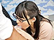 素人お嬢さん ラップ1枚隔ててお友達と素股体験して発射できたら賞金GET！！ サンプル画像6