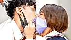 【夏休み学生カップル】超ラブラブ♪優勝カップルのリアルSEX撮らせていただきました。男を1人しか知らない無垢なハーフ顔Gカップおっぱい彼女ちゃん。彼氏の一生懸命な腰振りで愛のゴム中出し♪ 画像6
