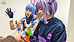 シーン2：「これからもズッ友」友達同士の売り子コンビ。コスイベ終わりに友達同士でそのままオフパコ参戦！