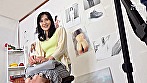 ヌードデッサンモデルの高額アルバイトでやってきた人妻さんに男根挿入して種付けSEXするビデオ 29 サンプル画像1