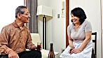 【巨乳】六十歳の家政婦さん