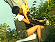 野外露出SEX カップル盗撮 サンプル画像6