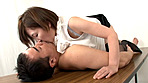 超キュートなKISS魔の濃厚接吻手コキ サンプル画像14