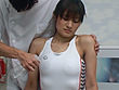 競泳水着で美巨乳熟女の性感オイルマッサージ 1 サンプル画像1