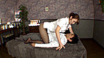 職業別パンスト痴女性感 3 これは絶対誘ってる！？ミニスカでパンスト越しにパンティを見せつけ僕のチ○ポを勃起させる働くお姉さん。他の人にバレないように蒸れたパンストで責めてくるからナイロンの感触に興奮して発射しちゃいました！ 保阪えり
