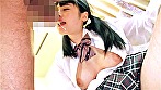 【見やすいテロップ入り！！】【巨乳×美少女×制服×生中出し＝最高！！】おっとりフワフワ系だけど、イザとなったらしっかりエロい巨乳娘、まいなちゃん。【切り抜きまとめショートAV動画】 画像4