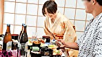 美巨乳若女将の人妻 32歳 上條悠 AVデビュー！！ 美巨乳×濡れマ〇コで極上おもてなし！！ サンプル画像2