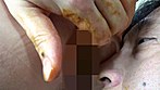 M男を人間便器にして楽しむゲロスカ女子倶楽部 騎乗位で腰を振りながら嘔吐、脱糞する予備校女講師 会員ナンバー7番 竹内美緒 サンプル画像13