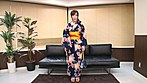素人娘ヘアヌードコレクション 3 浴衣バージョン サンプル画像1