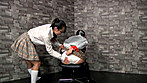 首絞める女 Lesbian Choking サンプル画像21