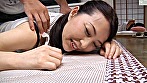 妻が見ていない隙にむっちり熟女の義母とこっそり禁断の生セックス サンプル画像13