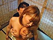 突然背後から生乳もみしだき