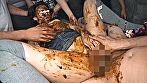 大量糞尿 顔面口受けスカトロ人間便器 - Image 17