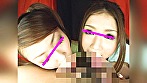 シーン1：レズキス＆Wフェラ えげつないフェラチオでイカされる！