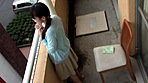 ベランダ若妻盗撮 サンプル画像12