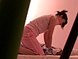 勃起チ◯ポしごかせたらエステお姉さんのパンティは発情して濡れるのか！？4時間 サンプル画像1