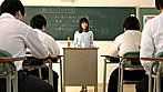 中学校教師 夫のために最初で最後のAV出演！？ 半年ぶりの性交渉で連続フェラチオ初体験 パンツに特大シミつけリトマス試験紙で愛液判定授業 元教え子（19）と禁断のナマSEX 原田未咲（仮名） 29歳 Fカップ サンプル画像6