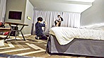 【個撮×コスプレイヤー】166cmと高身長でむっちりHカップ爆乳でお尻を叩くと涙目で感じちゃう生粋のドMちゃんと中出し＆顔射の2回戦！！