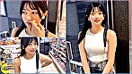 群を抜いて頂点に立つ圧倒的なビジュアルの最新令和女子×何度やっても挿入れる度に処女マン膣圧になっちゃう敏感おま●こ【karin（大学生）】【小動物系女子】【アイドル級の可愛さ】【美尻ガン突き立バック】【ツル腋全開】【じゅぼフェラ口内射精】【中出し2発】 - Image 1