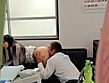 ［個人撮影］会社に仕掛けた盗撮用レンズに写ってた男女の性行為がF○2に流出した映像を無断で発売！ サンプル画像14