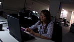 セクハラされまくる美脚女子社員 西野ちな サンプル画像21