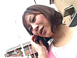 清楚な顔して男子校通学路で尻を突き出し誘惑するTバックお姉さん - Image 1