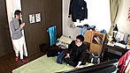 妊娠した友達の母親に「一回だけやらせて」と頼み込んだら誰にも言わない約束で中出しまでさせてくれた サンプル画像4