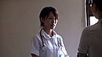 ストレスが溜まっているナースを仕事中に口説いて病室のベッドでSEXできるか検証！ サンプル画像3