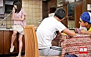 親戚のエロガキ2人を預かった夜に川の字で両乳首を責められ発情3Pしてしまう叔母 サンプル画像8