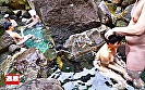 混浴温泉で乳首をしつこく刺激する乳吸い責めに欲情した女は湯しぶきを立てないスローピストンの快感で中出しを拒めない 2 サンプル画像5