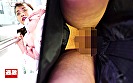 スカートの中の股間いじりでパンティは愛液まみれ！ねっとり指一本で膣内をこねくり回され何度もイカされた敏感女 サンプル画像15