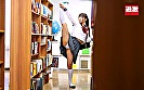 図書館で声も出せず糸引くほど愛液が溢れ出す敏感娘 30 軟体チア部J〇