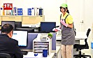 オフィス清掃中の眼鏡巨乳妻にぶっかけセクハラ 画像13
