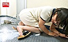 シーン4：同じマンションに住む無防備な透けパン美尻女に浣腸をぶち込んだら我慢できず着衣噴射 3 同棲彼氏を見送る巨乳女