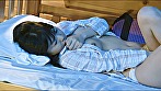 シーン1：【AIリマスター】2段ベッドが揺れるほど感じる姉の喘ぎ声を聞いて発情しだす妹 5 夏休みSP