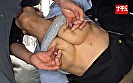 シーン11：母乳搾り電車 推定Fカップ美熟妻