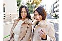 街で見つけた、まるで友達のように仲の良い母娘にHなインタビューをお願いして「パパには絶対言えない」禁断の親子丼セックスをさせる！！ 2 サンプル画像1